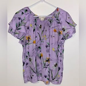 Cynthia Rowley Floral Blouse